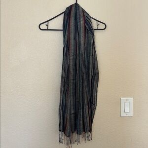 Striped Multicolor Scarf-set of 3